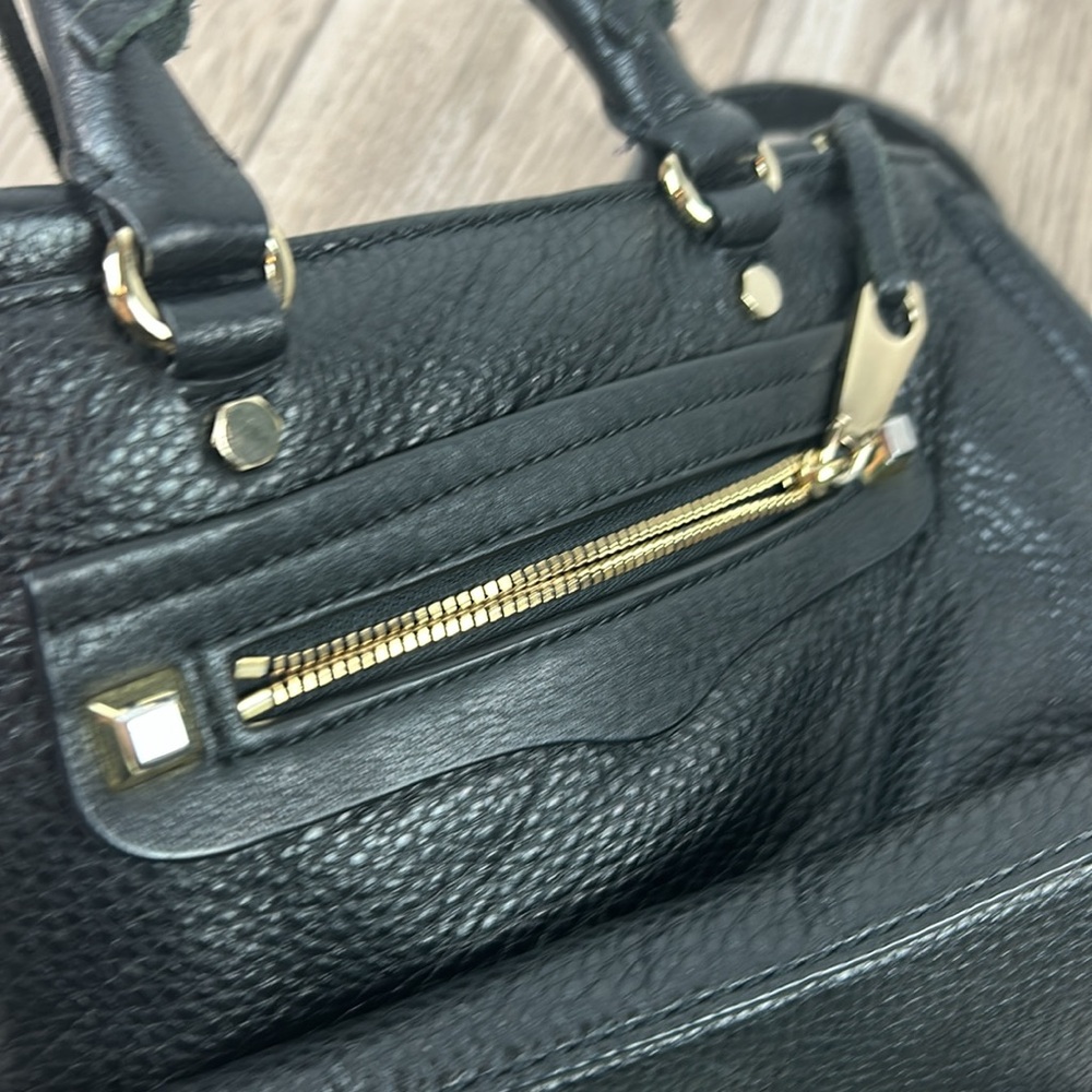Rebecca Minkoff Raegan fringe black leather bag small - Picture 10 of 12